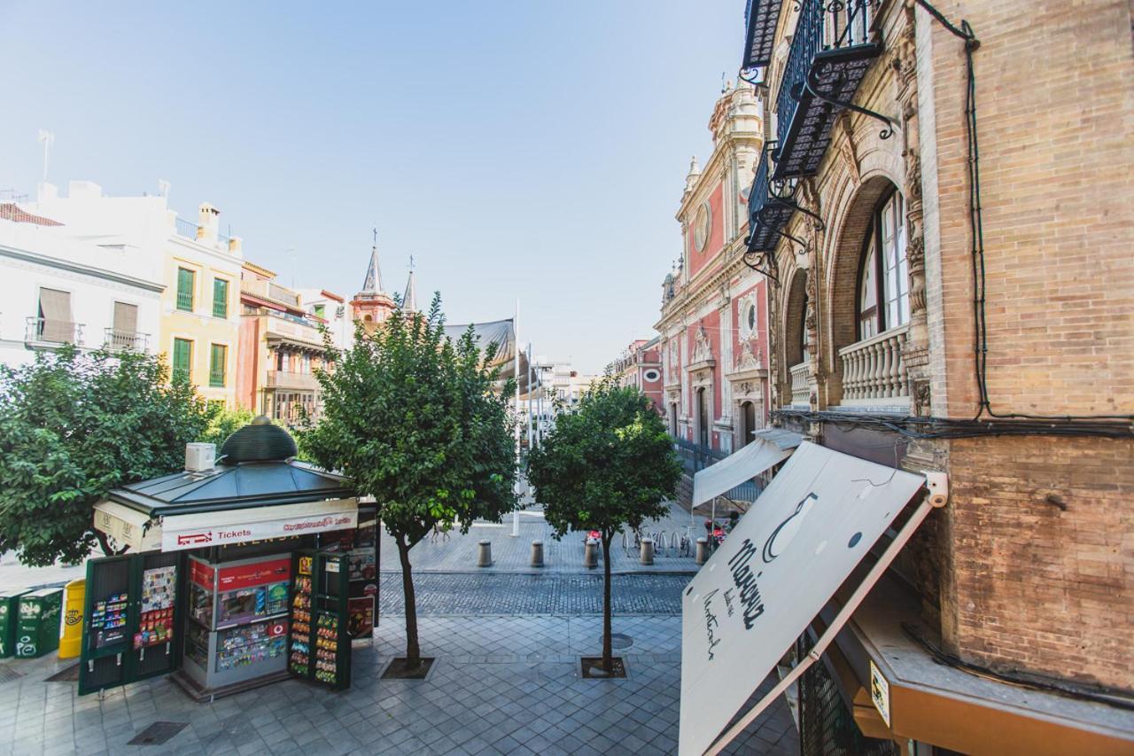 Апартаменти Casa Plaza Salvador Севілья Екстер'єр фото